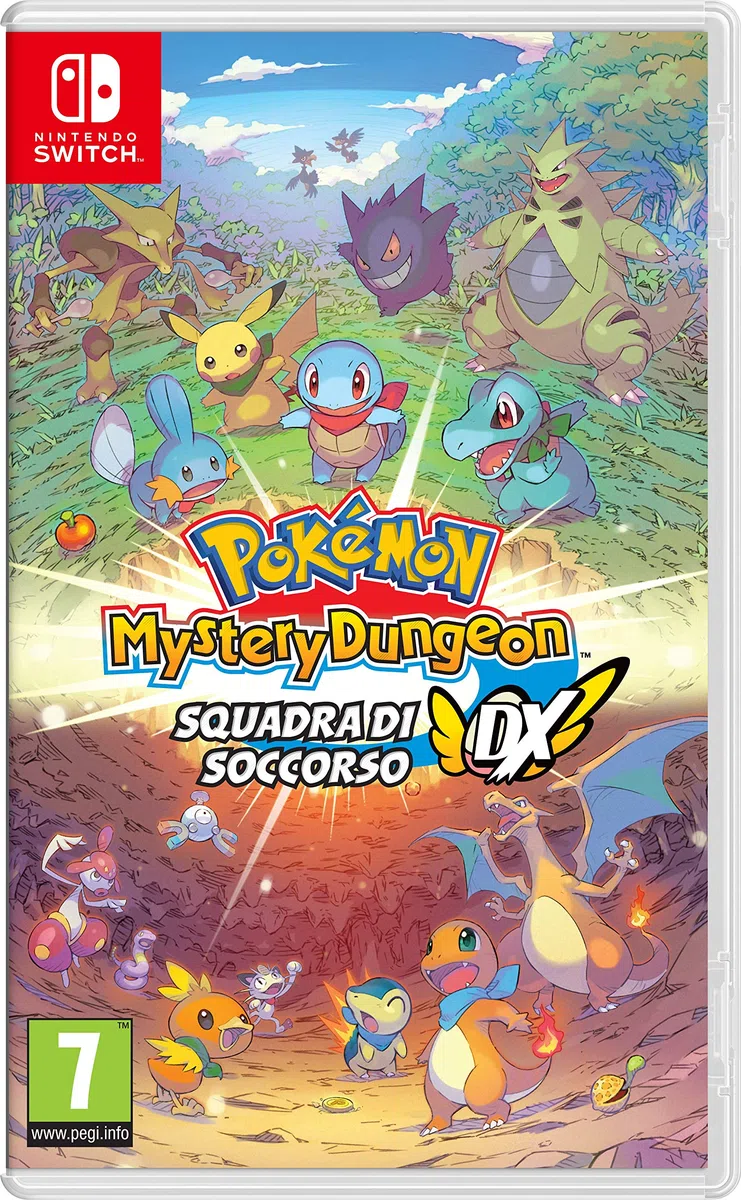 Pokémon Mystery Dungeon: SQUADRA DI Soccorso DX - Videogioco Nintendo - Ed. Italiana - Versione su scheda