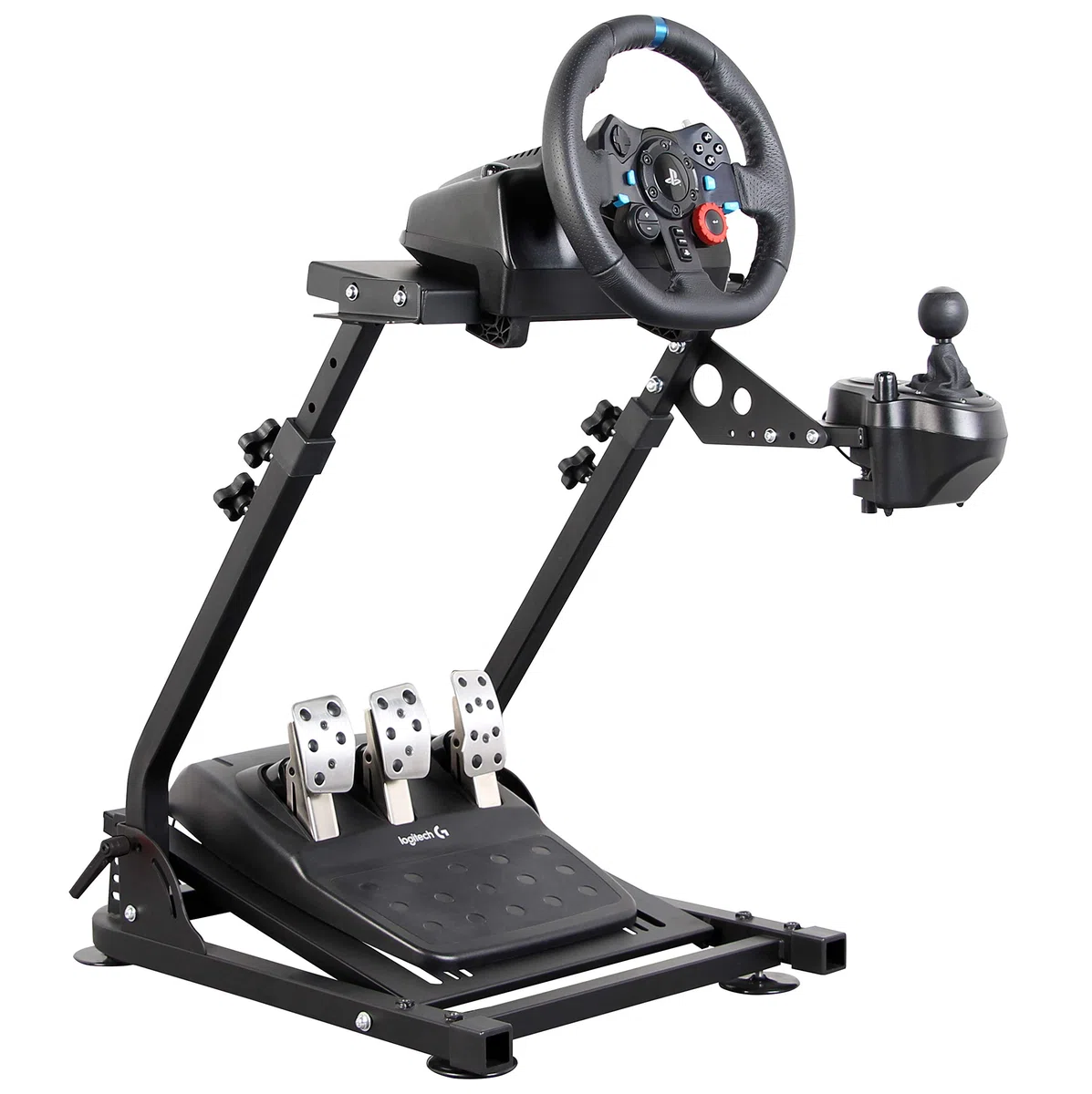 cirearoa Supporto professionale per ruota da corsa (versione aggiornata) simulatore di guida per Logitech G25 G27 G29 G920 PS4 Xbox Fanatech T3PA TGT T300RS T300GT T500RS TGT T150 TS-PC CSL CSR CSW
