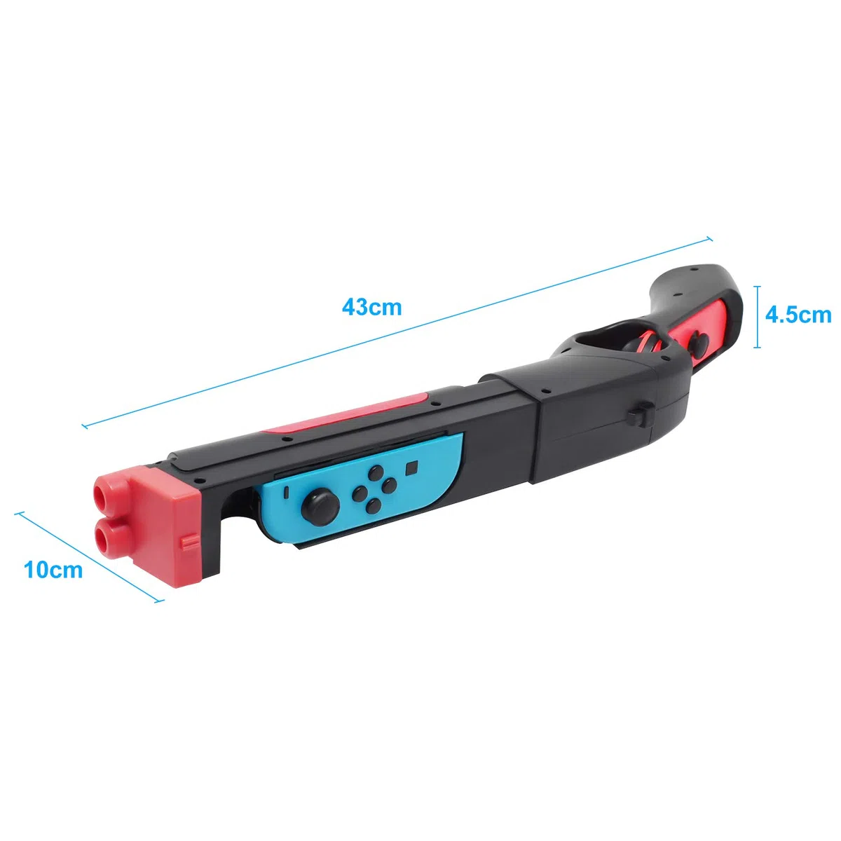 FASTSNAIL Pistola da Tiro Compatibile Con Controller Nintendo Switch/OLED - Ricambio per Giochi di Tiro