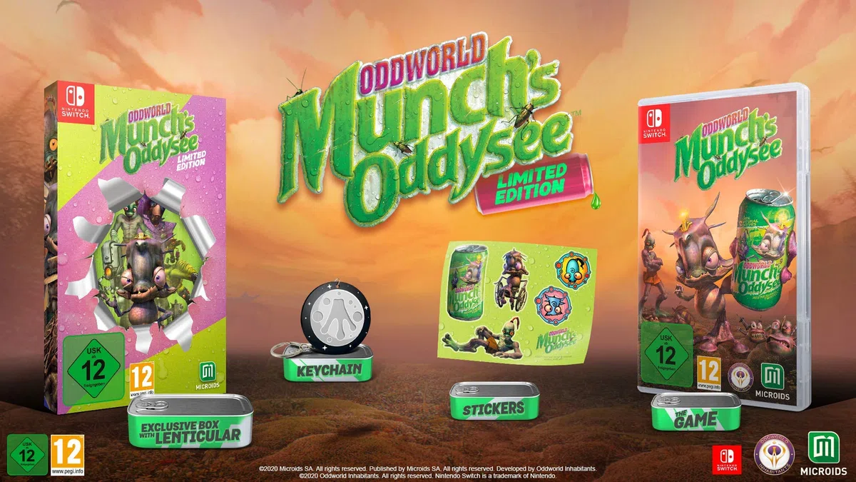 Oddworld Munch's Oddysee - Limited - Nintendo Switch [Edizione: Spagna]