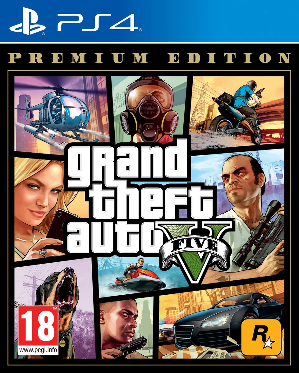 Grand Theft Auto V - Premium Edition - PlayStation 4 [Edizione IT]