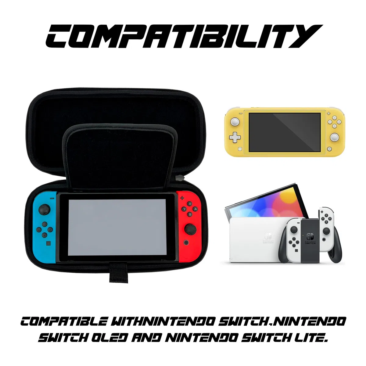 WONDEE Custodia per Nintendo Switch, Switch Oled e Lite STAR WARS Darth Vader con protezione interna per lo schermo e spazio per 10 giochi - Custodia Protettiva Nintendo Switch, Star Wars Regali
