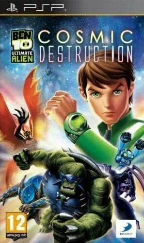 D3 PUBLISHING BEN 10 ULTIMATE ALIEN COSMIC DESTRUCTION PSP