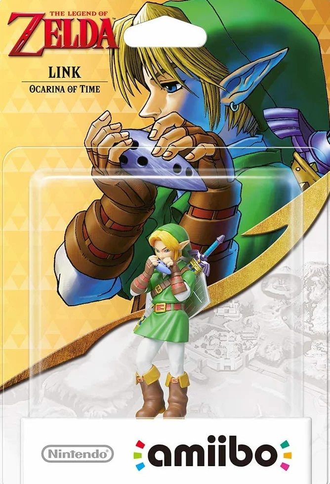 Nintendo Wii U: Amiibo Link - Ocarina of Time - Figurina